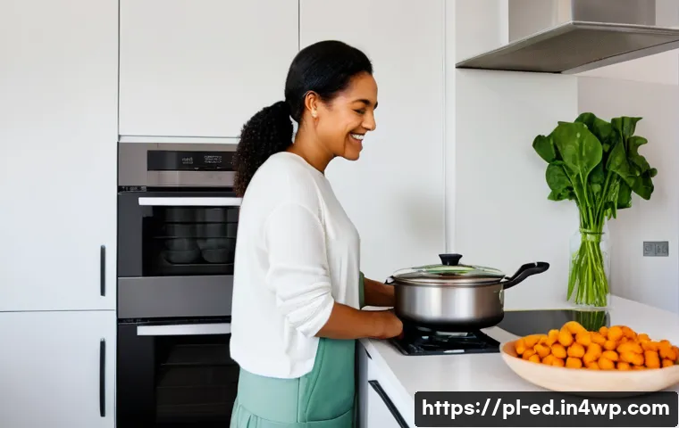 고단백 채소 중심 한 그릇 식사 레시피 - A cozy kitchen scene with soft, inviting lighting. A person, fully clothed in comfortable, everyday ...